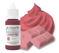 Colour Flex Oil Based Food Colouring Candy Pink - Concentrated Food Colouring for Colouring High Fat Foods; Buttercream, Chocolate, Sugar Paste, Fondant, Icing, Batter & More - 15ml
