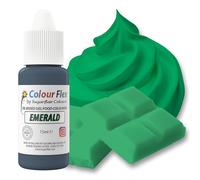 Colour Flex Emerald Oil Based Food Colouring Gel For Colouring High Fat Foods; Buttercream, Chocolate, Batters, Fondant, Icing & More - 15ml