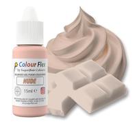 Colour Flex Nude Oil Based Food Colouring Gel For Colouring High Fat Foods; Buttercream, Chocolate, Sugarpaste, Fondant, Icing, Batter & More - 15ml