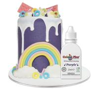 Colour Flex Oil Based Food Colouring Red - Concentrated Food Colouring for Colouring High Fat Foods; Buttercream, Chocolate, Sugar Paste, Fondant, Icing, Batter & More - 25ml