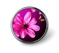 Colour Flower Round Badge Cute Brooch Hats Jackets Decor Personalized Lapel Pin Clothing Jewelry Accessories for Wedding Party Gift