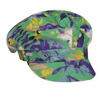 Colour Flowers Newsboy Cap by Seeberger