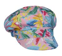 Colour Flowers Newsboy Cap by Seeberger