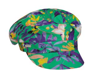 Colour Flowers Newsboy Cap by Seeberger