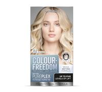Colour Freedom 12.2 Pearl Blonde Permanent Hair Colour. Ammonia-Free, Brass-Defying Formula with PurePlex to Protect and Restore. Up to 5 levels of lift. By Knight & Wilson
