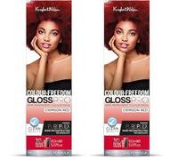 Colour-Freedom Gloss Pro 150ml Crimson Red Semi-Permanent Hair Colour - Ultra-Vibrant Vegan Colour Mask with PurePlex | Ammonia Free Colour Lasts Up To 6-10 Washes (Pack of 2)