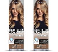 Colour-Freedom Gloss Pro 150ml Medium Blonde Semi-Permanent Hair Colour. Ultra-Shine Vegan Hair Colour Mask with PurePlex | Ammonia Free Colour Lasts Up To 6-10 Washes (Pack of 2)