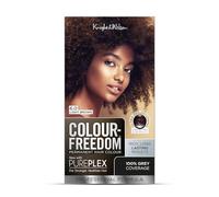 Colour Freedom Light Brown Permanent Hair Colour. Formulated with PurePlex to Protect, Restore and Nourish. 100% Grey Coverage. 6.0 Light Brown by Knight & Wilson