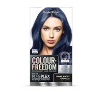 Colour Freedom Metallic Indigo Permanent Hair Dye with PurePlex. Ultra Glossy Conditioning Hair Colour. 100% grey coverage. By Knight & Wilson.