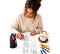 Colour-in Bookmarks with Cute Designs for Adults and Kids | Plants & Animals Designs, Creative Activity, Mindful Colouring, Book Lovers, Arts and Crafts