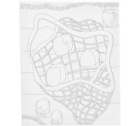 Colour-in Canvas, Citrus Fruits, D. 1,6 cm, Size 24x30 cm, 360 g, 1 pc