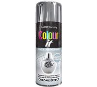 Colour It Chrome Effect Gloss Finish Spray Paint Multi Purpose Metal Wood Plastic 400ml (3)