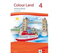 Colour Land 4. Ausgabe Bayern: Activity Book mit Audio-CD Klasse 4 (C (Hardback)