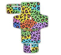 Colour Leopard Print Reusable Diaper Change pad with Tissue Pocket Baby Diaper Changing pad with Built-in Pillow cambiadores de pa?ales para Bebes