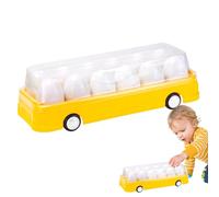 Colour Matching Game - Easter Egg Shape - Development of Senses and Fine Motor Skills - for 3 Years and Up Gift Idea for Home, Travel, School, Birthday, Christmas