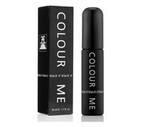 COLOUR ME Black - EDP Aftershave for Men - Vanilla & Sandalwood 50ml | Eau de Parfum for Men, Woody Fresh Scent, Grapefruit, Patchouli, Bergamot, Long Lasting, Gift for Him, Everyday Wear