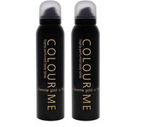 COLOUR ME Gold Femme Perfume for Women. 150ml Body Spray, Luxury Fragrance - Womens Perfume, Long Lasting Fragrance for Women by Milton-Lloyd (Pack of 2)
