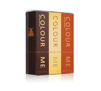 COLOUR ME Oud, Gold Homme & Amber - EDP for Men - Rich Oriental 3 x 50ml | Set of 3 Fragrances, Eau de Parfum for Men, Gift Set for Him