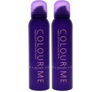 COLOUR ME Purple Perfume for Women. 150ml Body Spray, Luxury Fragrance - Womens Perfume, Long Lasting Fragrance for Women by Milton-Lloyd (Pack of 2)