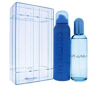 COLOUR ME Sky Blue Perfume for Women. 100ml Eau de Parfum & 150ml Body Spray - Twin Perfume Gift Set Women. Luxury Fragrance - Ladies Perfume Set, Long Lasting Womens Perfumes by Milton-Lloyd