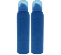 COLOUR ME Sky Blue Perfume for Women. 150ml Body Spray, Luxury Fragrance - Womens Perfume, Long Lasting Fragrance for Women by Milton-Lloyd (Pack of 2)