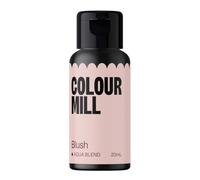 Colour Mill Aqua Blend Food Colouring Liquid Blush - Edible Food Paint for Royal Icing, Macarons, Meringue, Fondant, Jellies, Beverages and More - 20 ml