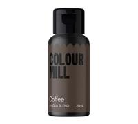 Colour Mill Aqua Blend Food Colouring Coffee: Next Generation Water Based Liquid Food Colours - 20 ml