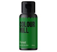 Colour Mill Aqua Blend Food Colouring Liquid Forest - Edible Food Paint for Royal Icing, Macarons, Meringue, Fondant, Jellies, Beverages and More - 20 ml