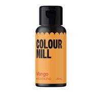 Colour Mill Aqua Blend Food Colouring Liquid Mango - Edible Food Paint for Royal Icing, Macarons, Meringue, Fondant, Jellies, Beverages and More - 20 ml