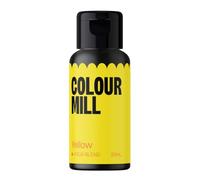Colour Mill Aqua Blend Food Colouring Yellow: Next Generation Water Based Liquid Food Colours - 20 ml