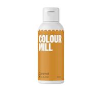 Colour Mill Caramel - Next Generation Oil Based Food Colouring for Baking, Decorating, Icing and Cooking Food Dye DIY Slime and Crafts - 100 ml