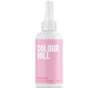 Colour Mill Choco Drip Baby Pink, Drip Cake Glaze, Easy-Melt Chocolate Drip for Cakes, Cookies, Macarons, Ice Cream, Cake Pops, Strawberries, and Cake Decorations - 125g