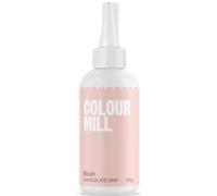 Colour Mill Choco Drip Blush, Drip Cake Glaze, Easy-Melt Chocolate Drip for Cakes, Cookies, Macarons, Ice Cream, Cake Pops, Strawberries, and Cake Decorations - 125g