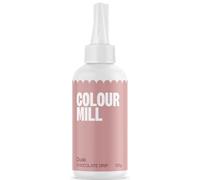Colour Mill Choco Drip Dusk, Drip Cake Glaze, Easy-Melt Chocolate Drip for Cakes, Cookies, Macarons, Ice Cream, Cake Pops, Strawberries, and Cake Decorations - 125g