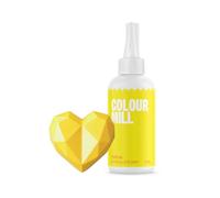 Colour Mill Choco Drip Yellow: Chocolate Drip Easy-Melt Drizzle for Desserts and Cakes - 125 g