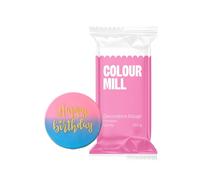 Colour Mill Decorators Dough Edible Cake Covering | Easy-to-Roll, Easy-to-Drape Fondant | Vanilla-Flavored Sugarpaste - 8.8 Ounce Candy