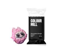 Colour Mill Decorators Dough Premium Ready to Roll Sugar Paste Black 250g