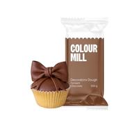 Colour Mill Decorators Dough Premium Ready to Roll Sugar Paste Chocolate 250g