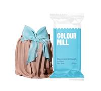 Colour Mill Decorators Dough Premium Ready to Roll Sugar Paste Sky Blue 250g