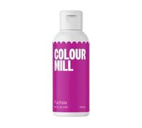 Colour Mill Food Colouring Fuchsia - Next Generation Oil Based Food Colouring for Baking, Decorating, Icing and Cooking Food Dye DIY Slime and Crafts - 100 ml