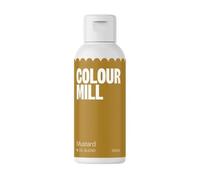 Colour Mill Food Colouring Mustard 100ml - Next Generation Oil Based Food Colouring for Baking, Decorating, Icing and Cooking Food Dye DIY Slime and Crafts - 100 ml