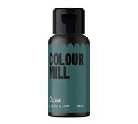 Colour Mill Food Colouring - Ocean - Water Based Food Colouring Liquid - 20ml - Ideal for Cake Baking and Decorating - Vegan Food Colouring - Gluten Free 20ml