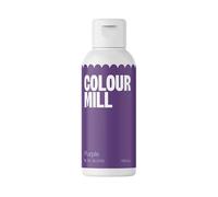 Colour Mill Food Colouring Purple 100ml - Next Generation Oil Based Food Colouring for Baking, Decorating, Icing and Cooking Food Dye DIY Slime and Crafts 100ml