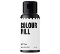 Colour Mill Food Colouring - White - Water Based Food Colouring Liquid - 20ml - Ideal for Cake Baking and Decorating - Vegan Food Colouring - Gluten Free 20ml