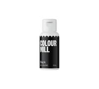 Colour Mill Oil Based Food Colouring Black - Next Generation Oil Based Food Colouring for Baking, Decorating, Icing and Cooking Food Dye DIY Slime and Crafts Making Burgundy - 20 ml