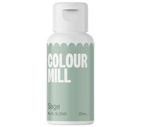 Colour Mill Oil Based Food Colouring Sage - Next Generation Oil Based Food Colouring for Baking, Decorating, Icing and Cooking Food Dye DIY Slime and Crafts Making Burgundy - 20 ml