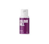 Colour Mill Oil Based Grape 20ml - Next Generation Oil Based Food Colouring for Baking, Decorating, Icing and Cooking Food Dye DIY Slime and Crafts 20ml