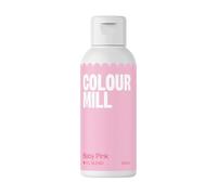 Colour Mill Baby Pink - Next Generation Oil Based Food Colouring for Baking, Decorating, Icing and Cooking Food Dye DIY Slime and Crafts - 100 ml