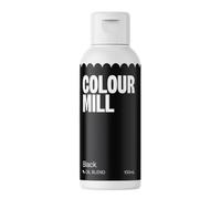 Colour Mill Oil Based Food Colouring Black - Next Generation Oil Based Food Colouring for Baking, Decorating, Icing and Cooking Food Dye DIY Slime and Crafts Making Burgundy - 100 ml