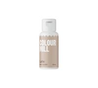 Colour Mill Oil Based Food Colouring Latte - Next Generation Oil Based Food Colouring for Baking, Decorating, Icing and Cooking Food Dye DIY Slime and Crafts Making - 20 ml